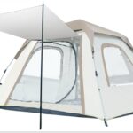 4/5/6person Outdoor Camping Tent, Large D-Door Automatic Tent, Easy to Set up Tent, Waterproof, Spacious, Lightweight and Portable Tent, Suitable for Outdoor Hiking Trips